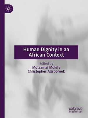 cover image of Human Dignity in an African Context